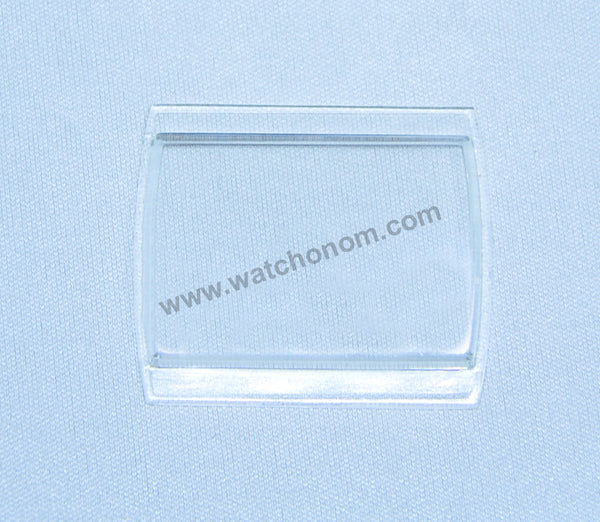 Fits/For Vintage Zenith Respirator 28800 - Plexi Glass (Acrylic) 30mmx21mm Replacement Plastic Parts Watch Glass Crystal