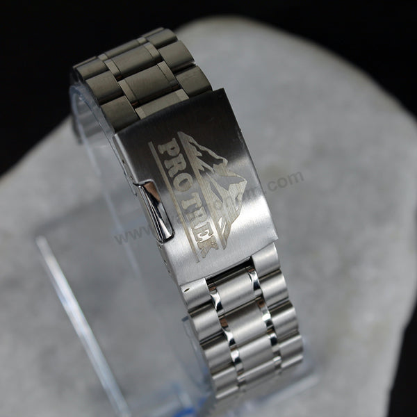 Fits/For Casio Pro Trek PRG-600 , PRG-600Y , PRG-650Y , PRW-6600 - Silver Colour Stainless Steel - Metal Replacement Watch Bracelet Band Strap Belt