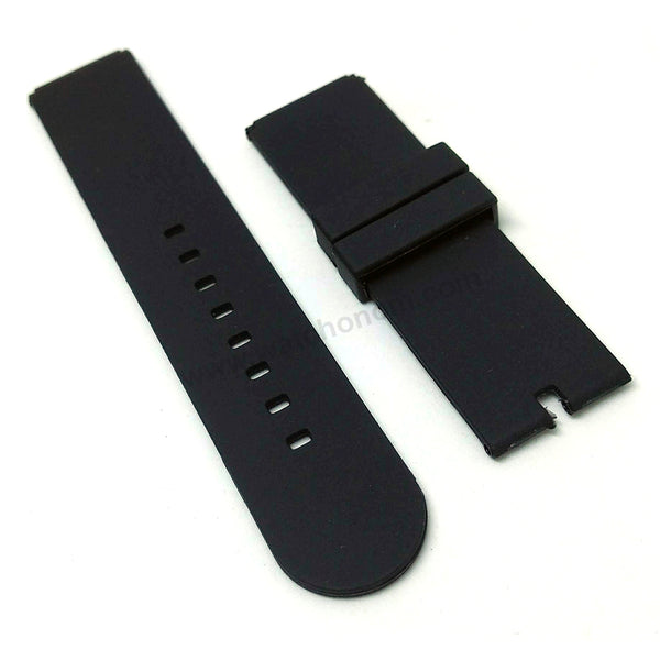 24mm Black Rubber Replacement