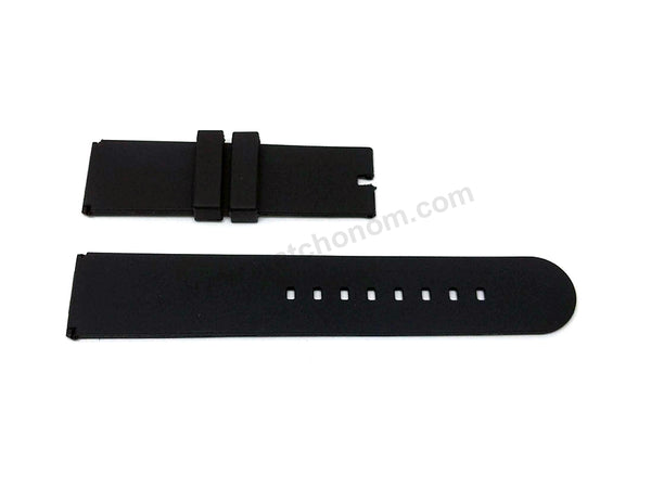 24mm Black Rubber Replacement