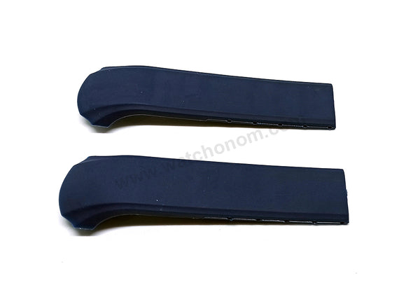 Fits/For Tissot T-Tracx T0104171705700 , T0104171705703 - 17mm Navy Blue Rubber T010417A Replacement Watch Band Strap