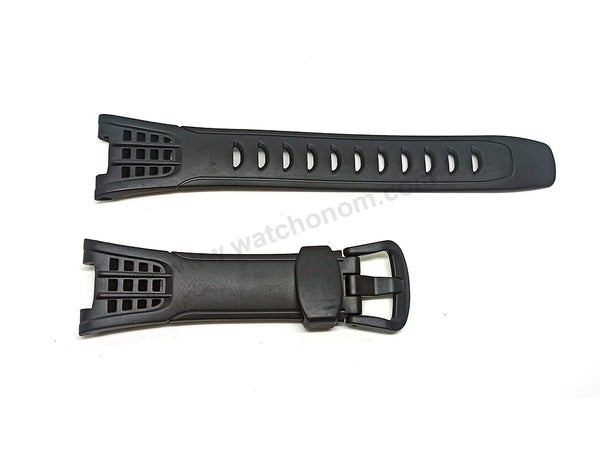 Original Casio SGW-200 Outgear Black Rubber Watch Band Strap Belt Genuine