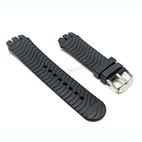 Fits/For Swatch Irony New Big YTS400 , YTS401 , YTS402 , YTS403 , YTS409 , YTS713 , YTB400 - 20mm Black Silicone Rubber Replacement Watch Strap Band Belt