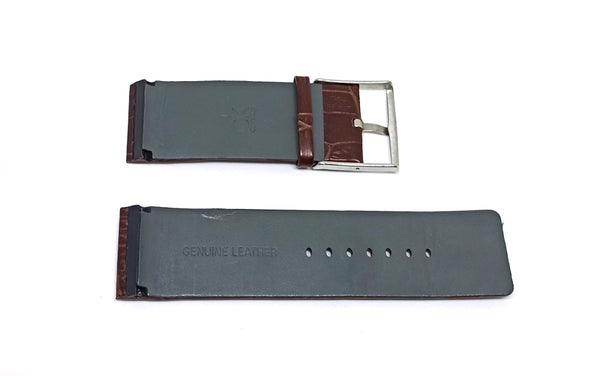 Fits/For Calvin Klein K96111 - 29mm Brown Leather Replacement Watch Band Strap Belt