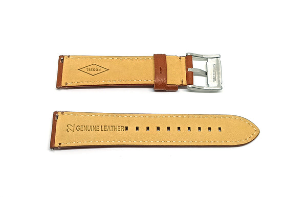 Fossil BQ2159 , BQ2315 , BQ2404 , LE1067 , FS5640 , FS5703 - Compatible with 22mm Genuine Leather Repalcement Watch Band Strap