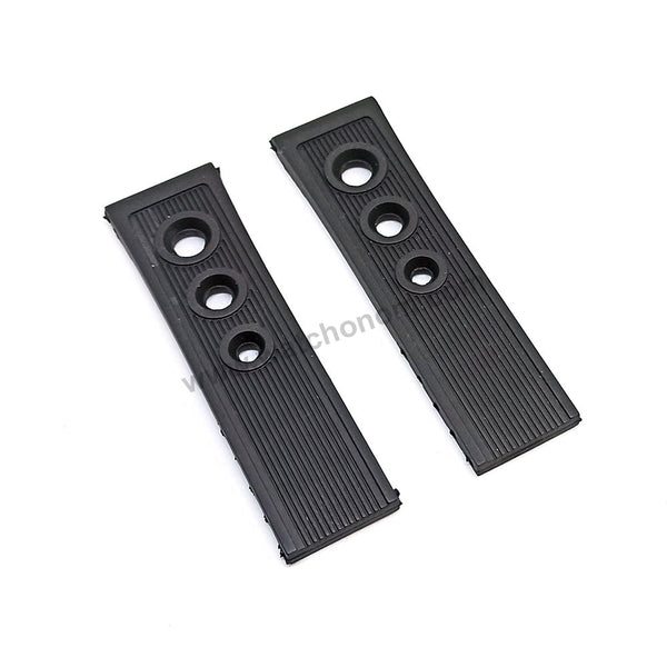 Fits/ For Breitling Superocean A17390 - 22mm Black Rubber / Silicone Replacement Watch Band Strap