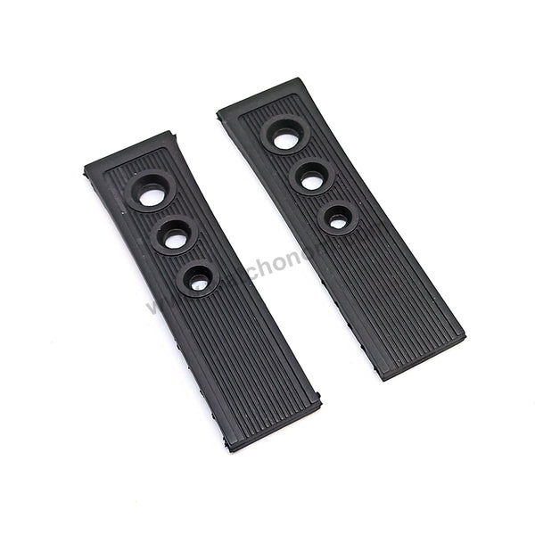 Fits/ For Breitling Ocean Racer - 22mm Black Rubber / Silicone Replacement Watch Band Strap 201s 22-20