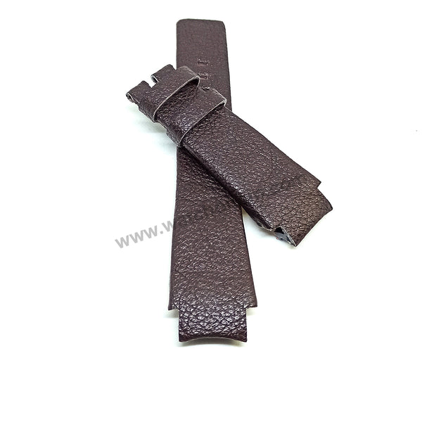 Diesel DZ4120 Fits with 20mm Handmade Brown Genuine Leather Replacement Watch Band Strap