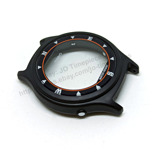 Genuine Vintage Casio AQX-10 , AQX-11 (face with Orange Line) Replacement Watch Case / Bezel / Caja - NOS Authentic 100%