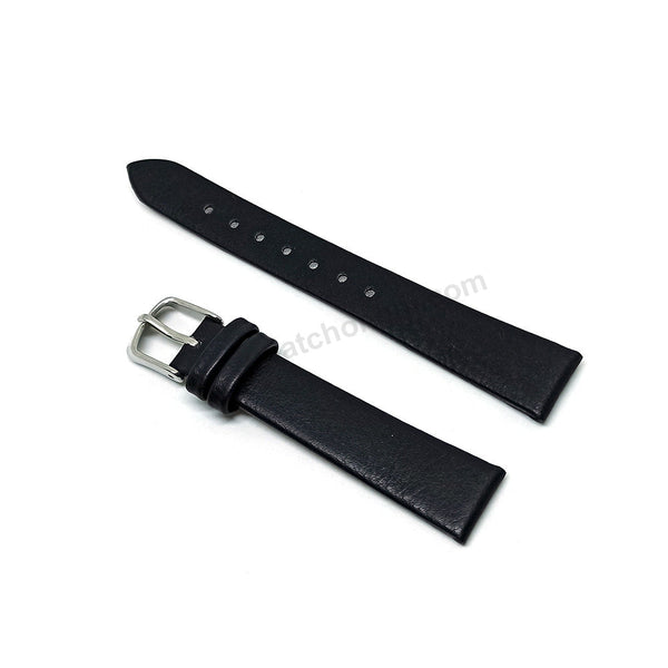 Danish Design Frihed IV13Q1285 , Pico IV13Q1271 , Elbe IV10Q272 with 14mm Black Faux Leather Replacement Watch Band Strap