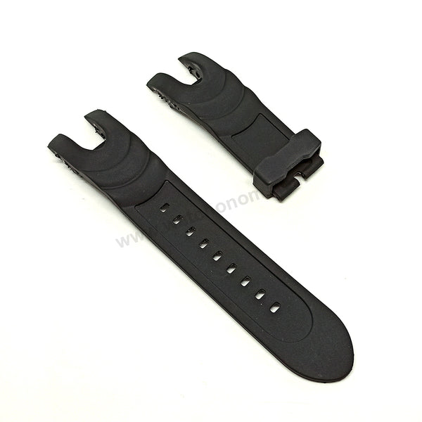 Fits/For Invicta Invicta Reserve Collection Venom 32773 , 32774 , 32775 , 32776 , 32777 , 32778 , 32779 , 32780 , 32781 , 32782 - Black Rubber Watch Strap Band Belt