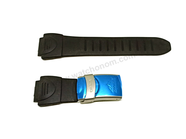 Original Casio Protrek PRT-1 GPS Pro Trek Vintage NOS Replacement Rubber Watch Band Strap Belt
