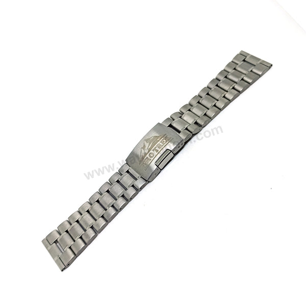 Fits/For Casio Pro Trek PRG-600 , PRG-600Y , PRG-650Y , PRW-6600 - Silver Colour Stainless Steel - Metal Replacement Watch Bracelet Band Strap Belt