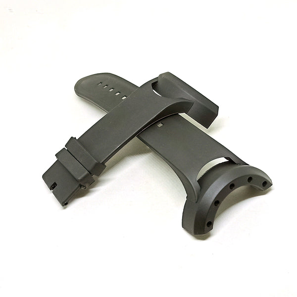 Fits/For Invicta S1 Rally 22434, 22435, 22436, 22437, 22438, 22439, 22440 - **mm Black Rubber Replacement Watch Band Strap Belt