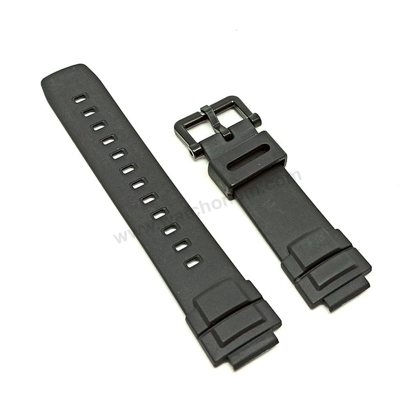 Genuine Casio G-Shock AW-510 - Authentic Replacement Black Rubber Watch Band Strap