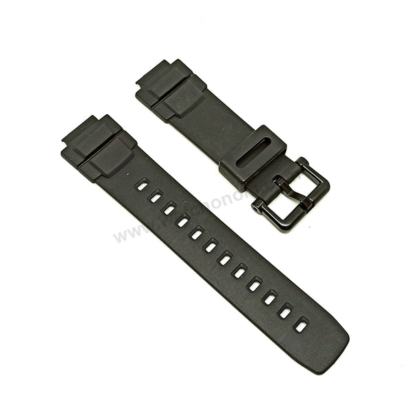 Genuine Casio G-Shock AW-510 - Authentic Replacement Black Rubber Watch Band Strap