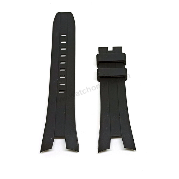 Fits/For Reward VIP RD83046M - Silicone/Rubber Replacement Watch Band Strap Belt