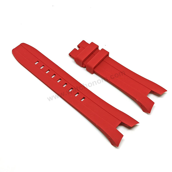 Fits/For Reward VIP RD83046M - Silicone/Rubber Replacement Watch Band Strap Belt