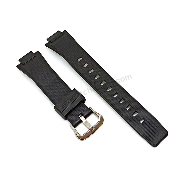 Authentic Casio G-Shock GST-B600-1A - Black Replacement Rubber Watch Band Strap Belt
