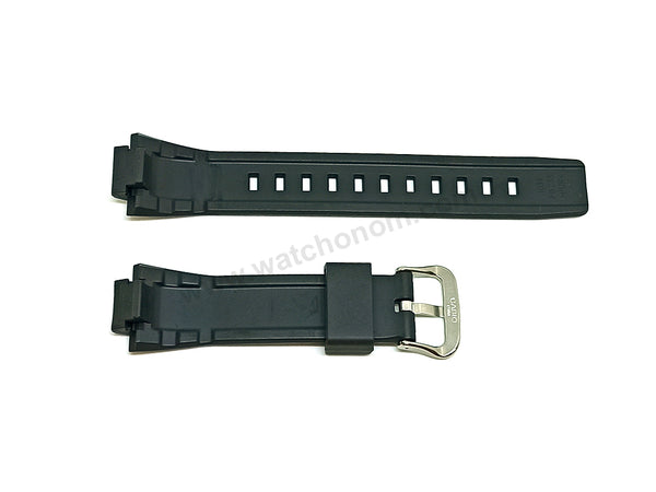 Authentic Casio G-Shock GST-B600-1A - Black Replacement Rubber Watch Band Strap Belt