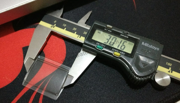 Plastic (Acrylic) Watch Glass Crystals Comp. For Vintage Zenith Respirator 28800