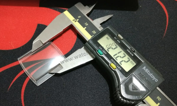 Plastic (Acrylic) Watch Glass Crystals Comp. For Vintage Zenith Respirator 28800