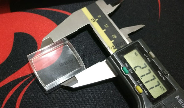 Plastic (Acrylic) Watch Glass Crystals Comp. For Vintage Zenith Respirator 28800