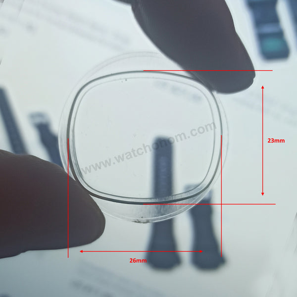 Plastic (Acrylic) SA0W30AN Watch Glass Crystals Fits With Seiko 6106-5549 , 6119-5490 , 6319-5010 , 6308-5000, 6308-5010 , 6119-5510