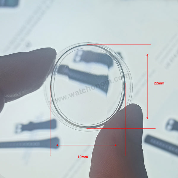Fits/For Seiko 6319-5030 , 6119-5450 - Plastic (Acrylic) K00W26AC00 Replacement Watch Glass Crystal