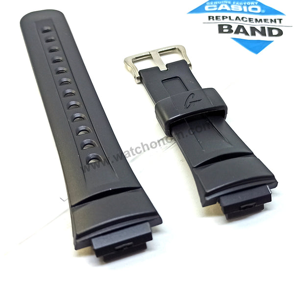 Casio G-Shock G-2900 , G-2900BT , G-2900C , G-2900F Black Rubber 16mm Replacement Watch Band Strap
