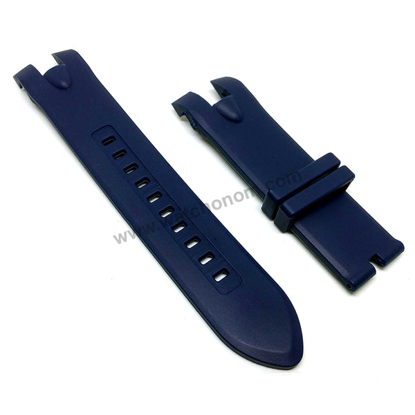 Fits/ For Invicta Pro Diver 17809 , 17810 , 18028 - 26mm Blue Rubber Replacement Watch Band Strap