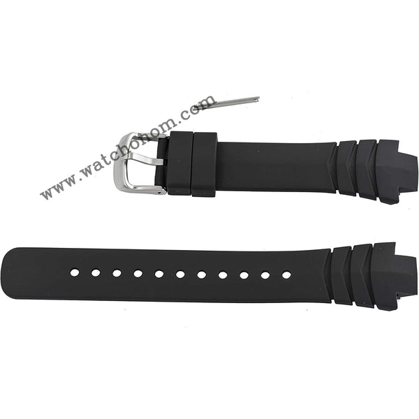 Casio Marine Gear MRP-702 Watch Band Strap 13mm Black Rubber Original Belt