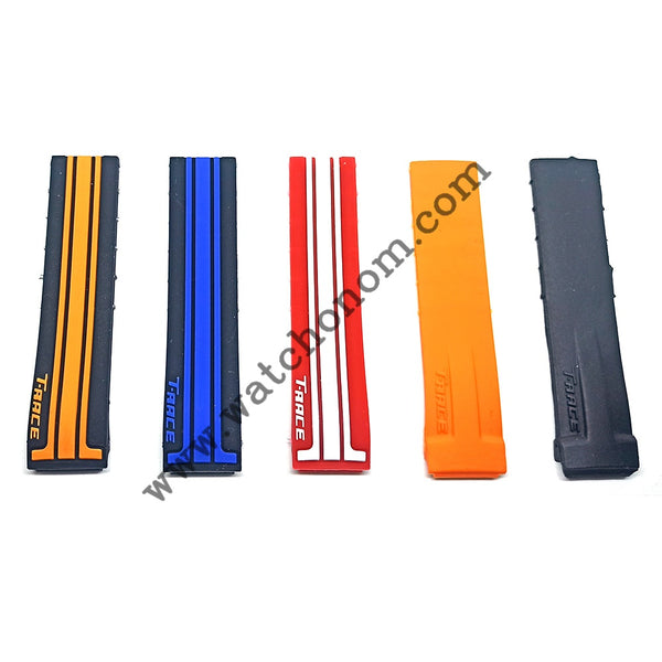 Tissot T-Race 21mm Black Rubber Watch Strap Band