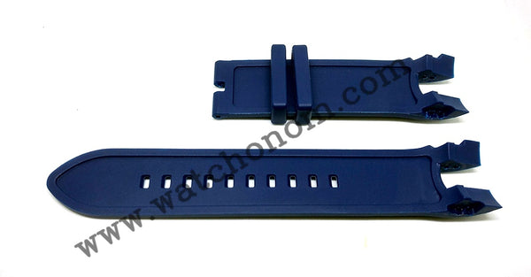 Invicta Pro Diver 17809 17810 18028 26mm Blue Rubber Watch Band Strap