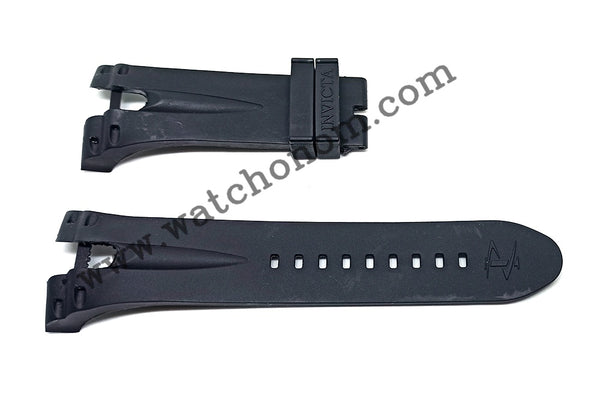 Invicta Reserve Venom 2 II 11708 11707 34mm Black Rubber Watch Band Strap