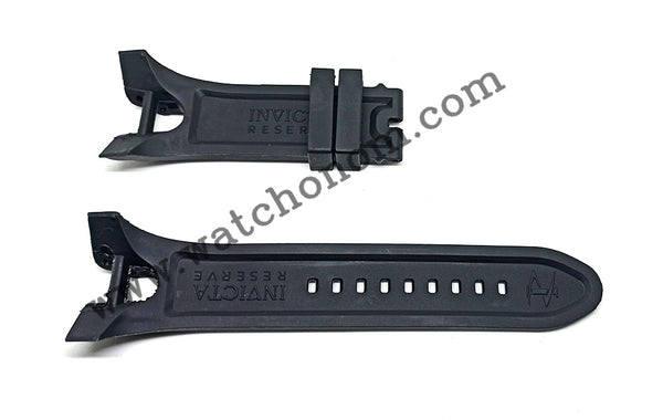 Invicta Reserve Venom 2 II 11708 11707 34mm Black Rubber Watch Band Strap