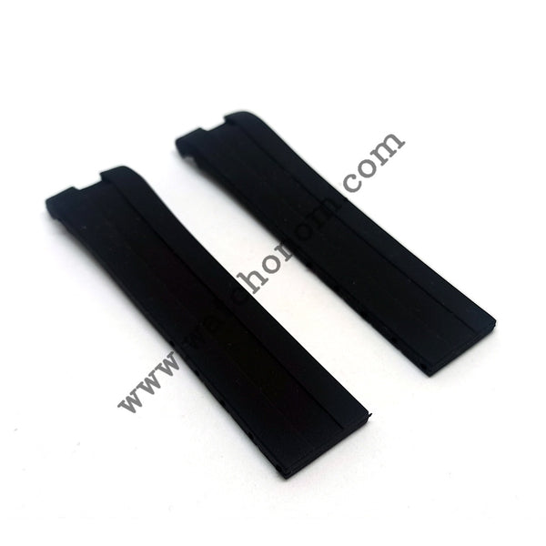 Tissot 21mm Black Rubber Watch Strap Band PRS 330 T076417 T610030240