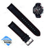 Authentic Casio EQB-800BL-1A Edifice - Black Replacement Leather Watch Band Strap Belt
