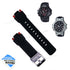 Authentic CASIO G-Shock MTG-B1000 , MTG-B1000B MT-G Series - Black Replacement Rubber Watch Band Strap Belt