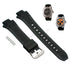 Genuine Casio MDV-301 Duro - Authentic Replacement Black Rubber Watch Band Strap