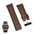 Fits/For Diesel DZ1496 Square Master Chief - 28mm Brown Genuine Leather Replacement Watch Strap Band Belt