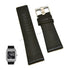 Fits/For Diesel DZ1230 - 28mm Black Genuine Leather Replacement Watch Strap Band Belt