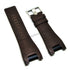 Fits/For Diesel Bugout DZ1273 , DZ1216 , DZ4246  -  32mm Dark Brown Genuine Leather Replacement Watch Band Strap
