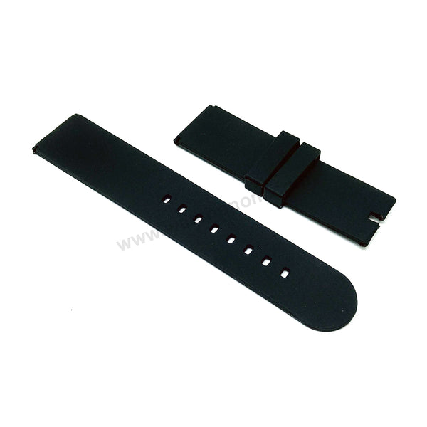 24mm Black Rubber Replacement  