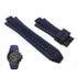 Fits/For Michael Kors MK8357 Dylan - 13mm Navy Blue Rubber Replacement Watch Band Strap Belt