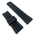 Burberry Endurance BU7710 , BU7713 , BU7715 , BU7761 - 24mm Black Rubber Silicone Watch Band Strap