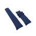 Nautica N13525G , A13525G , N14665G , A14665G , N16535G , A16535G - Compatible with 27mm Blue Rubber Silicone Replacement Watch Band Strap 