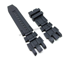 Fits/ For Invicta Specialty Men 38783 , 35024 - 31mm Black Rubber Replacement Watch Band Strap