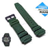 Fits/For Casio AE-1000-3AVDF - Green Rubber Replacement Watch Band Strap Belt