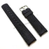 Fits/For Nautica A19556G , A19585G , A20065G , A36002G , A14556G - 22mm Black Rubber Silicone Replacement Watch Band Strap